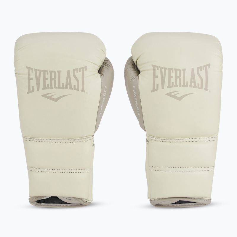 Everlast Powerlock 2 Laced Pro Training guantoni da boxe bianchi 2