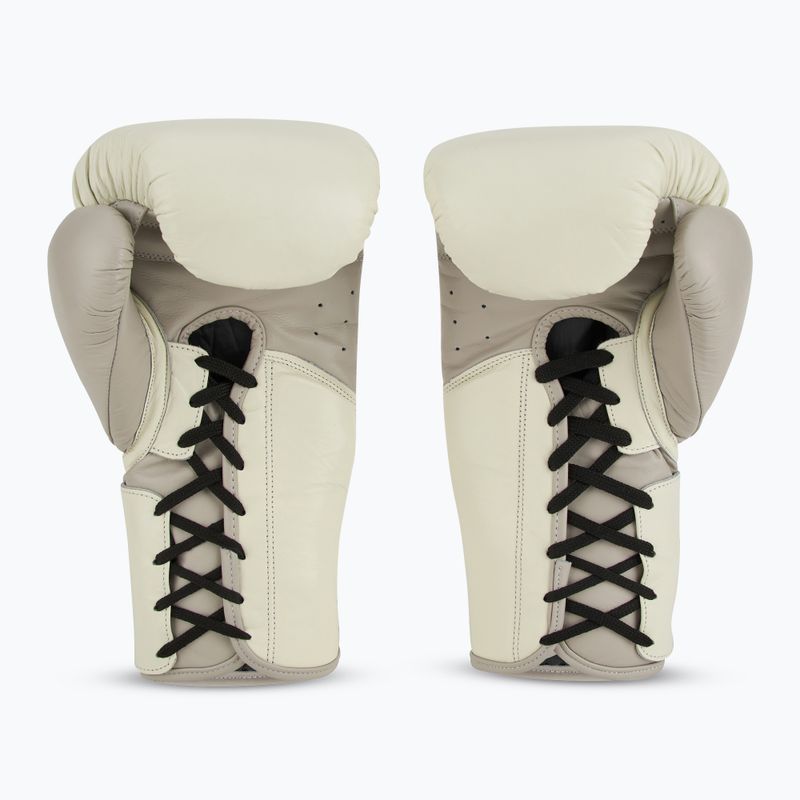 Everlast Powerlock 2 Laced Pro Training guantoni da boxe bianchi 3