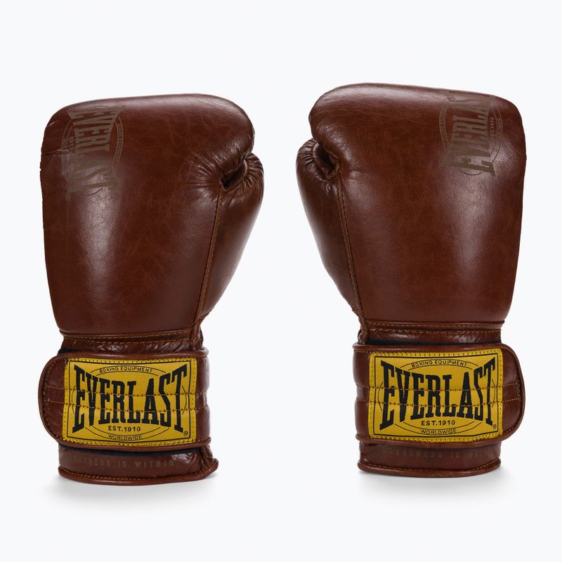 Guantoni da boxe Everlast 1910 Classic Pro marrone EV1910PRO