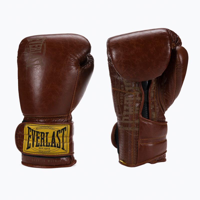 Guantoni da boxe Everlast 1910 Classic Pro marrone EV1910PRO 3