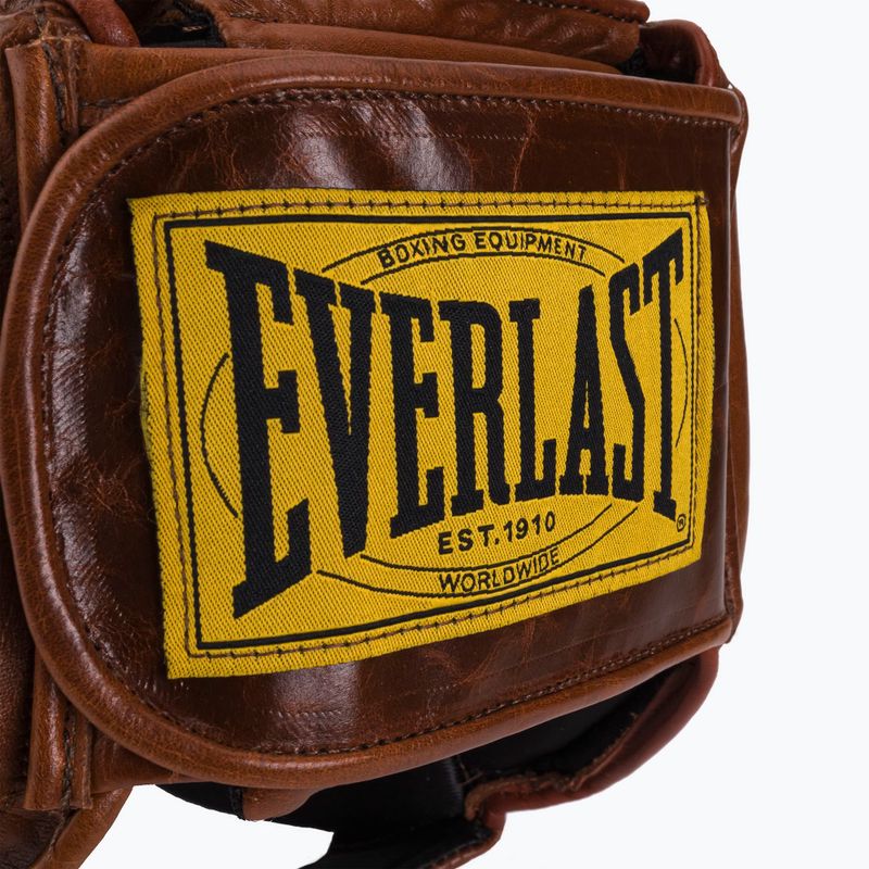 Casco da boxe Everlast 1910 PRO marrone 4660 4