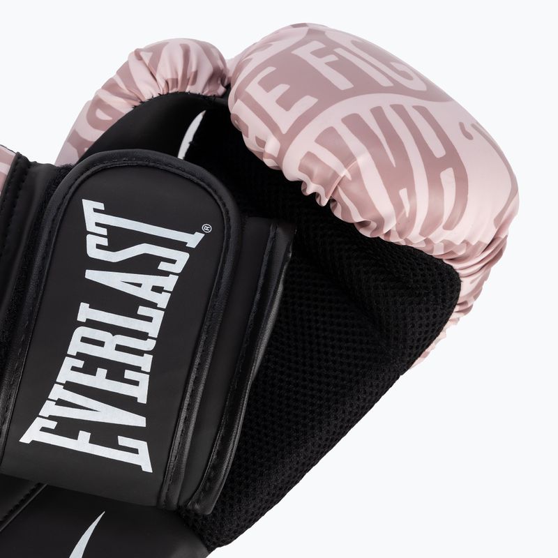 Guantoni da boxe Everlast Spark rosa/oro da donna EV2150 PNK/GLD 5