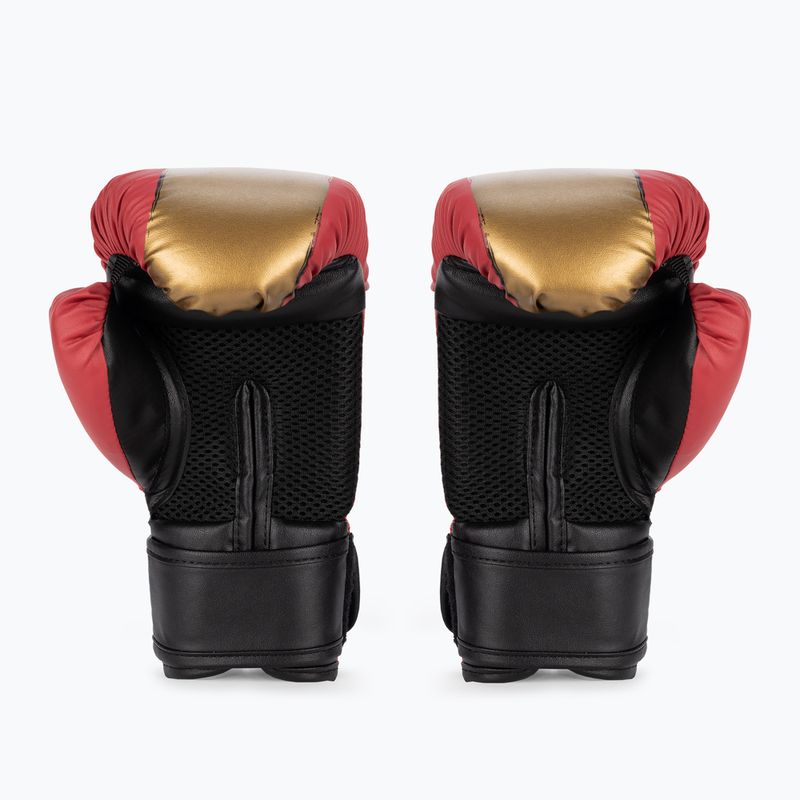 Guantoni da boxe per bambini Everlast Prospect 2 rosso/oro EV4602 RED/GLD 2