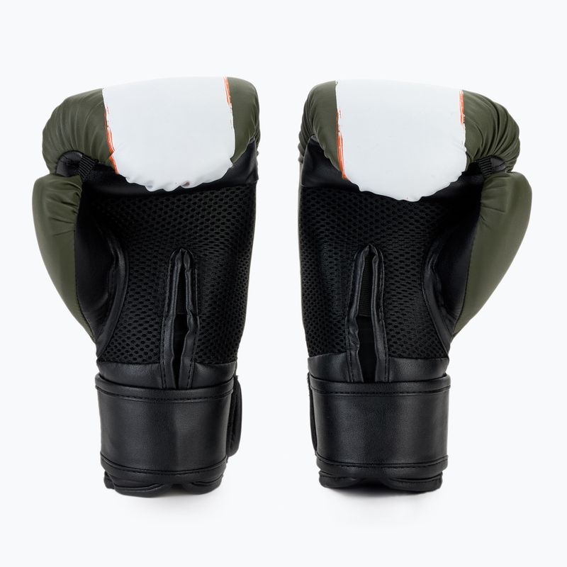 Guantoni da boxe Everlast Prospect 2 verde/bianco 2