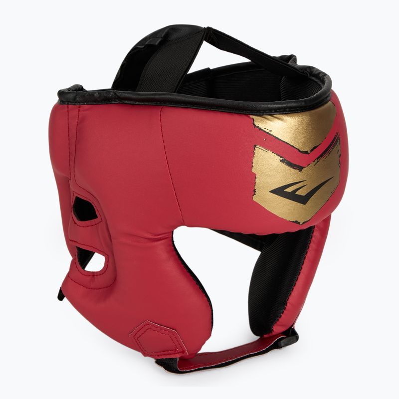 Everlast Prospect 2 set boxe casco + scudi + guanti rosso/oro 12