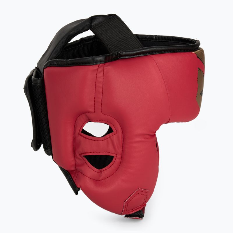 Everlast Prospect 2 set boxe casco + scudi + guanti rosso/oro 13