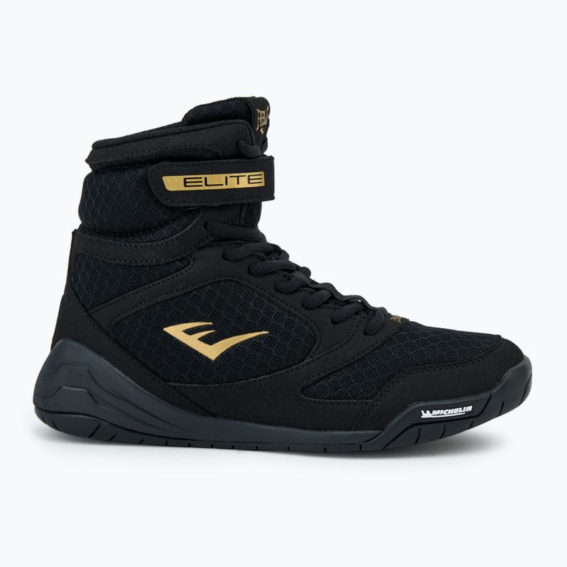 Scarpe da boxe Everlast Elite 2 nere da uomo 2