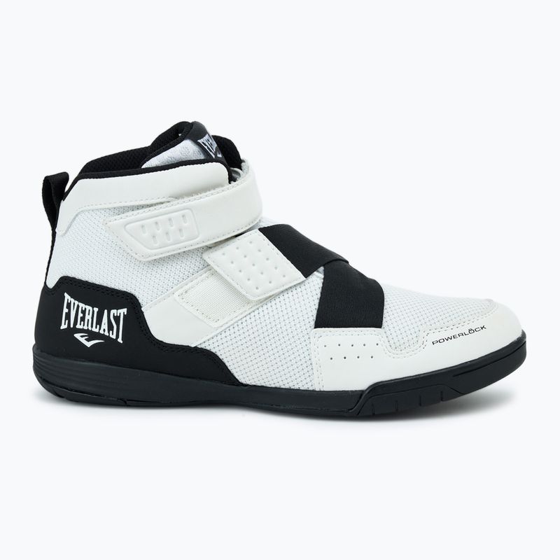 Scarpe da boxe da uomo Everlast Powerlock X-Trainer bianco 2