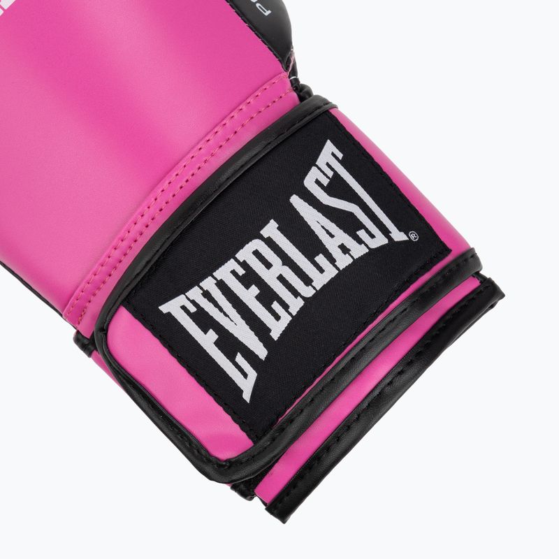 Guantoni da boxe Everlast Powerlock Pro OG H&L Training Glove pink/black 6