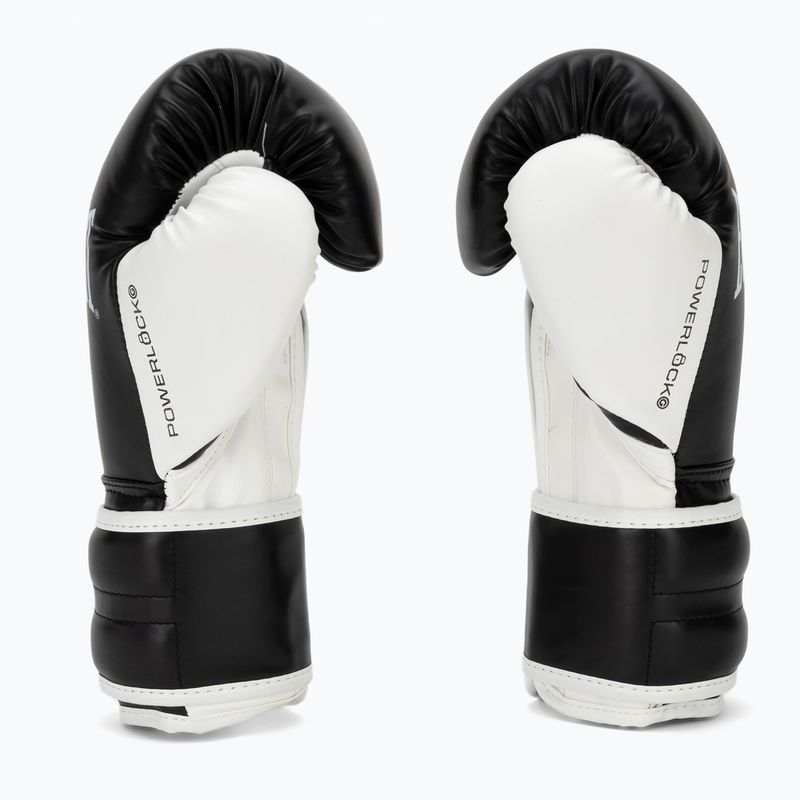 Guantoni da boxe Everlast Powerlock Pro OG H&L Training Glove black/white 4