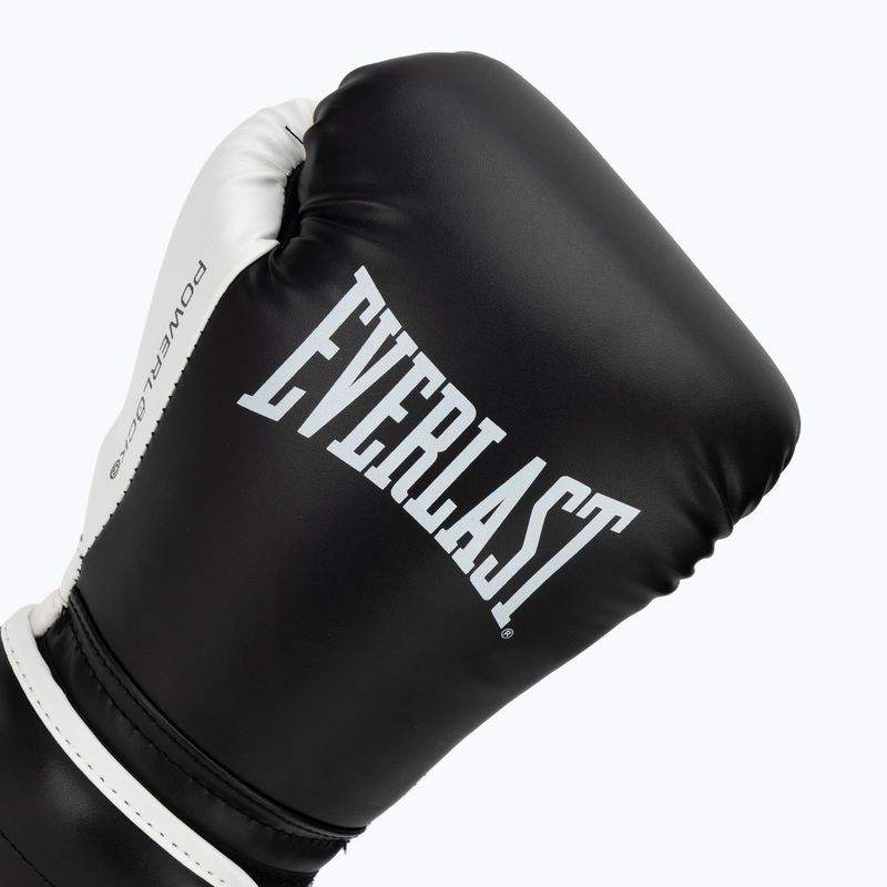Guantoni da boxe Everlast Powerlock Pro OG H&L Training Glove black/white 5