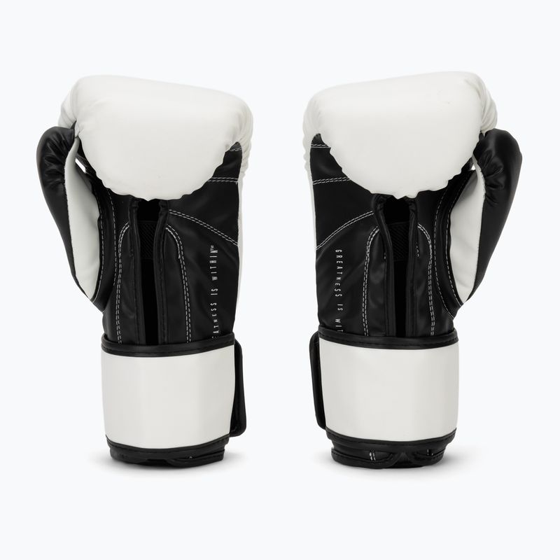 Guantoni da boxe Everlast Powerlock Pro OG H&L Training Glove white/black 3
