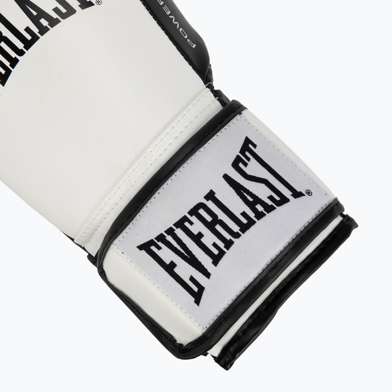 Guantoni da boxe Everlast Powerlock Pro OG H&L Training Glove white/black 6