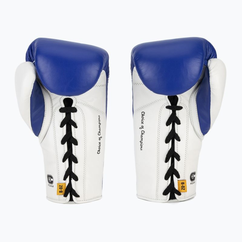 Guantoni da boxe Everlast Powerlock OG Pro Fight blue/white 3