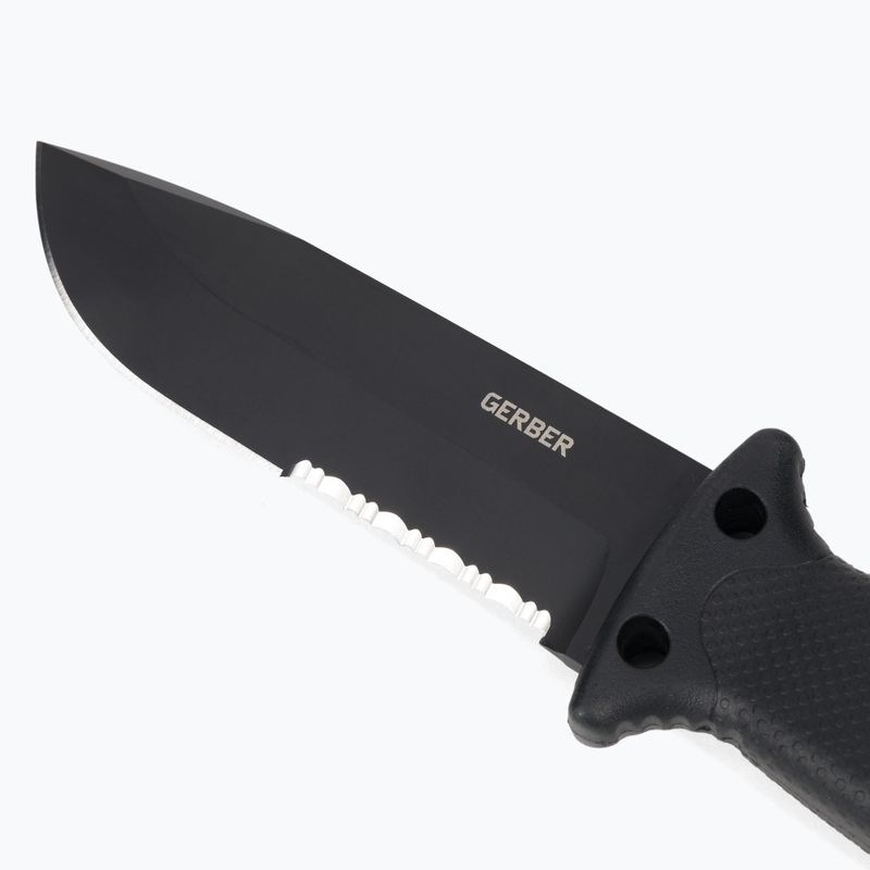 Gerber LMF II Infantry coltello da trekking a lama fissa nero 4