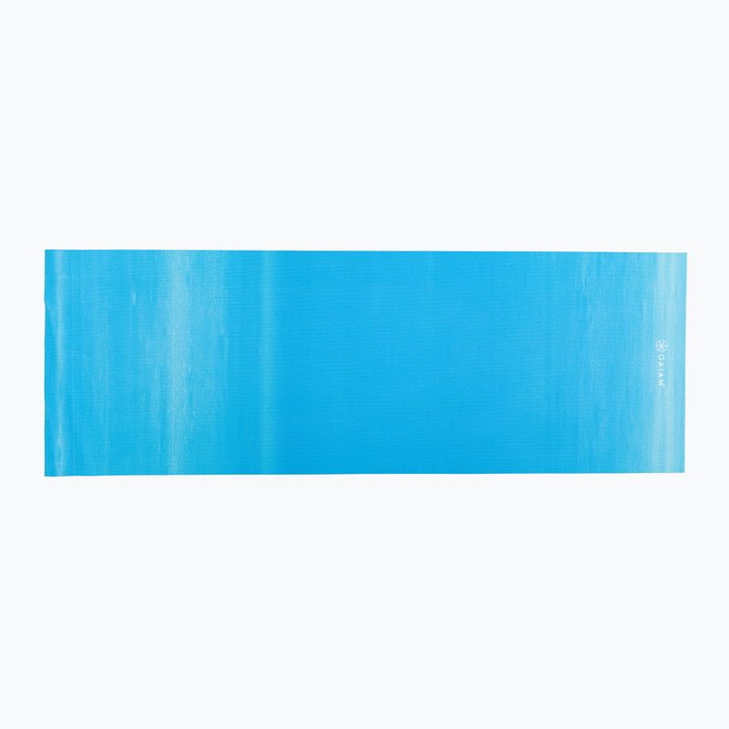 Tappetino yoga Gaiam Tie Dye 4 mm blu 54844 2