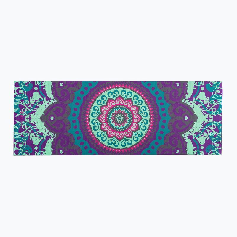 Tappetino yoga Gaiam Moroccan Garden 4 mm viola 62612 2