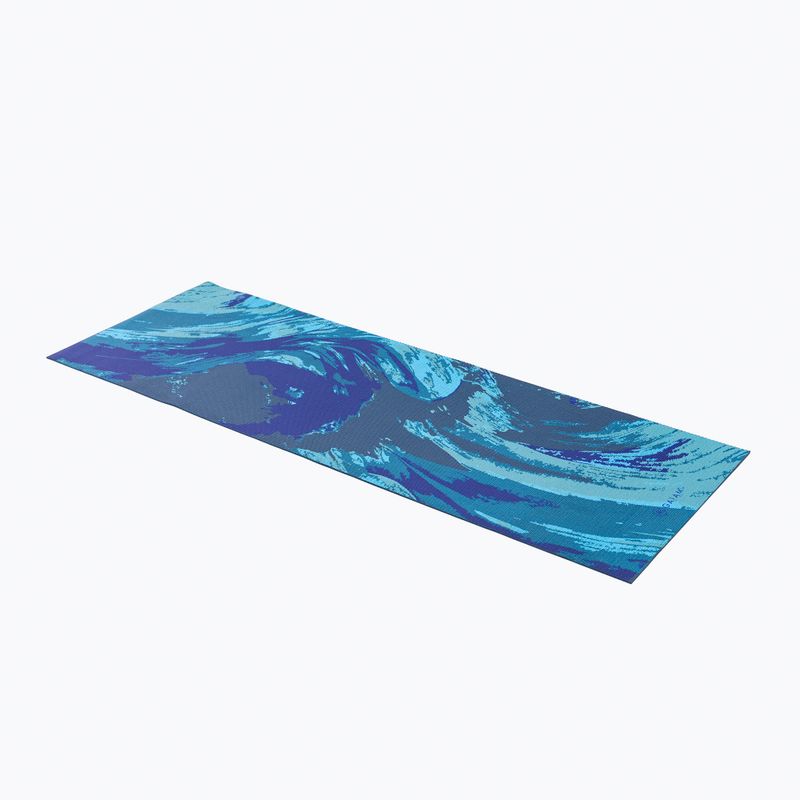 Tappetino yoga Gaiam Pacific Harbor 4 mm blu 63069