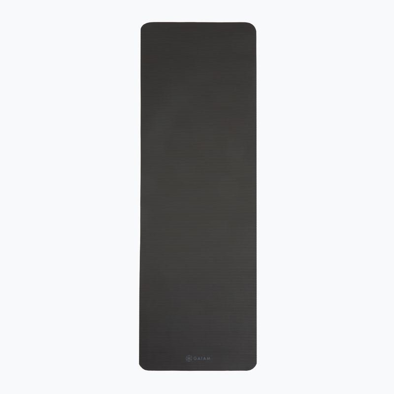 Tappetino da yoga Gaiam Fitness Black