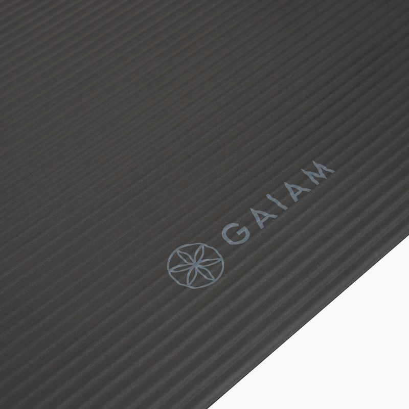 Tappetino da yoga Gaiam Fitness Black 2
