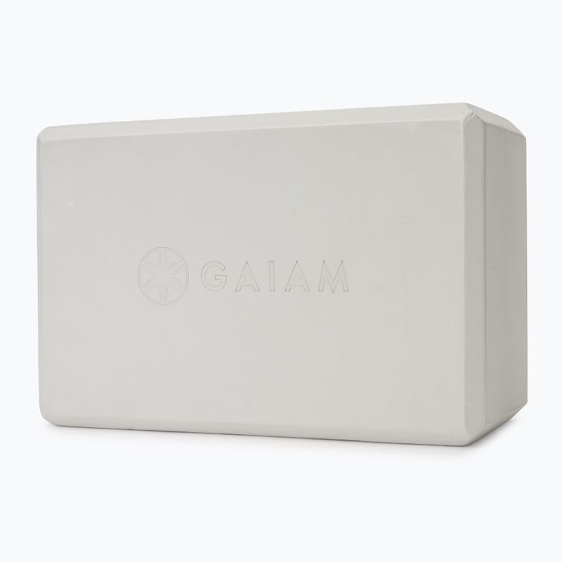 Blocco per yoga Gaiam Yoga sustained grey 2