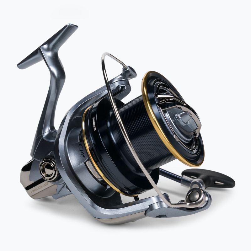 Mulinello per la pesca alla carpa Shimano Power Aero XSB argento