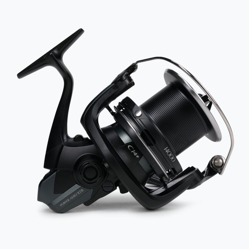 Mulinello da pesca per carpe Shimano Power Aero XTB nero 2