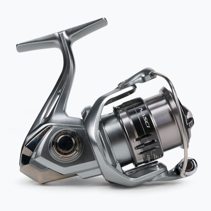 Mulinello da spinning Shimano Nasci FC argento 2