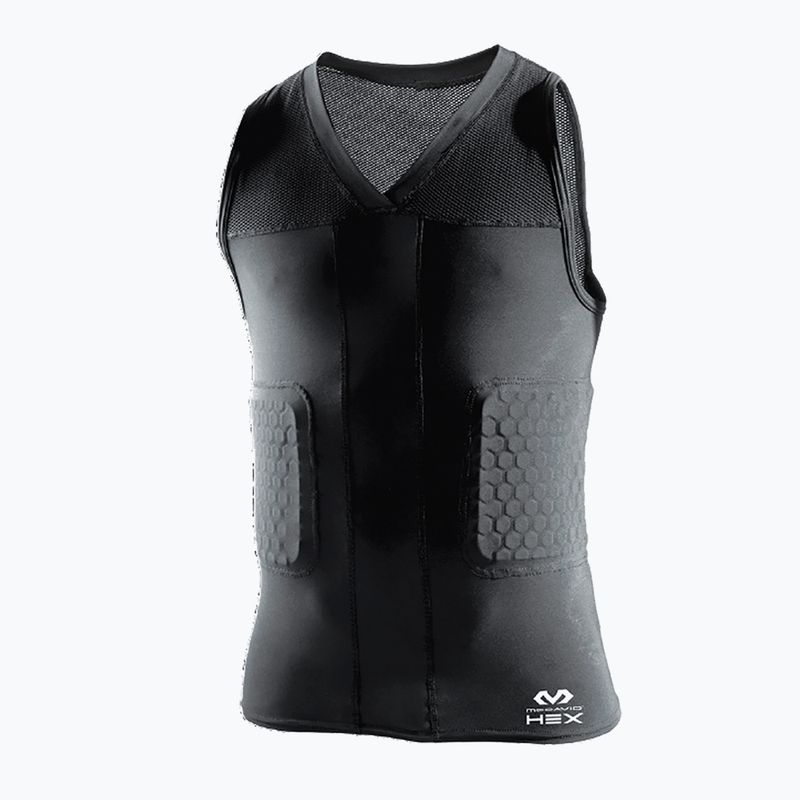 McDavid HexPad Shirt senza maniche con protezioni nero 5