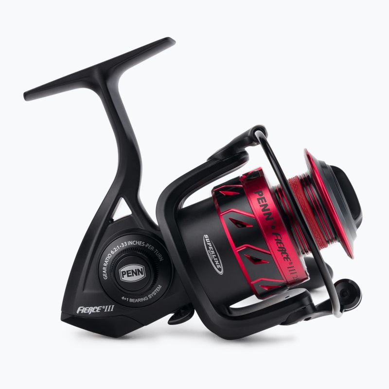 Mulinello da spinning Penn Fierce III nero/rosso