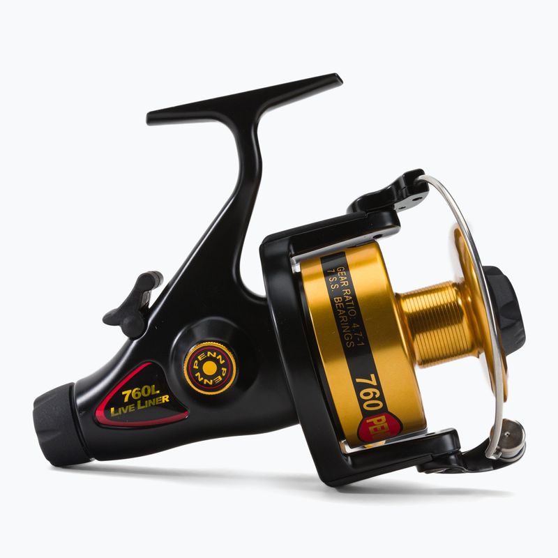 Mulinello da pesca per carpe Penn Slammer Liveliner nero/oro 2
