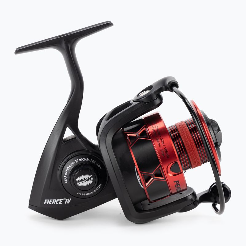 Mulinello da spinning Penn Fierce IV nero/rosso 2