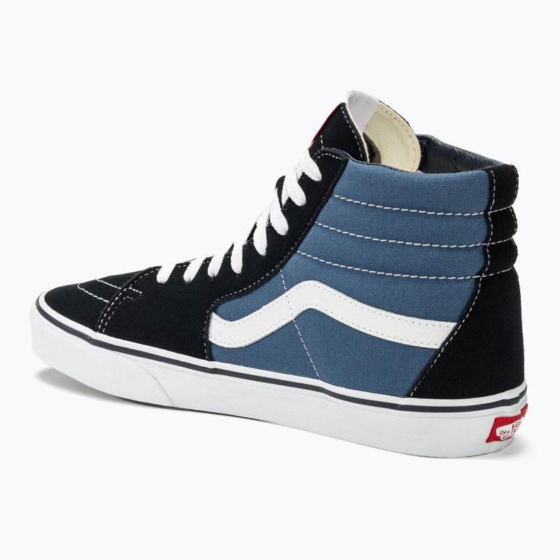 Scarpe Vans Ua Sk8-Hi navy 3