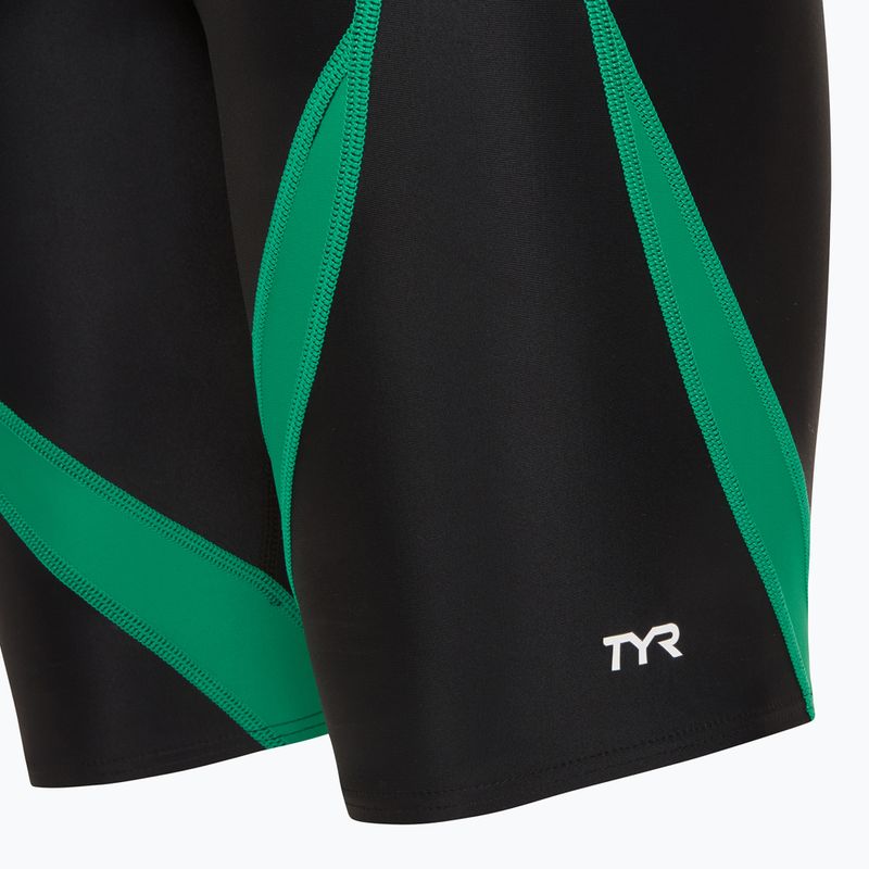 Jammer Nuoto per uomo TYR Alliance Splice nero/verde 3
