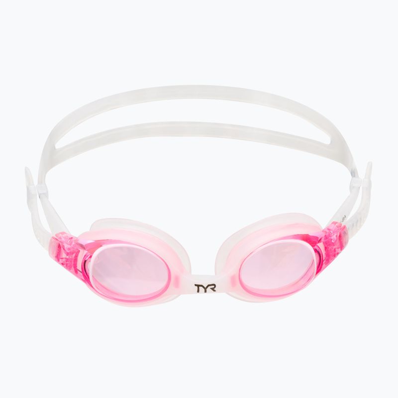 Occhialini da nuoto TYR per bambini Swimple rose 2