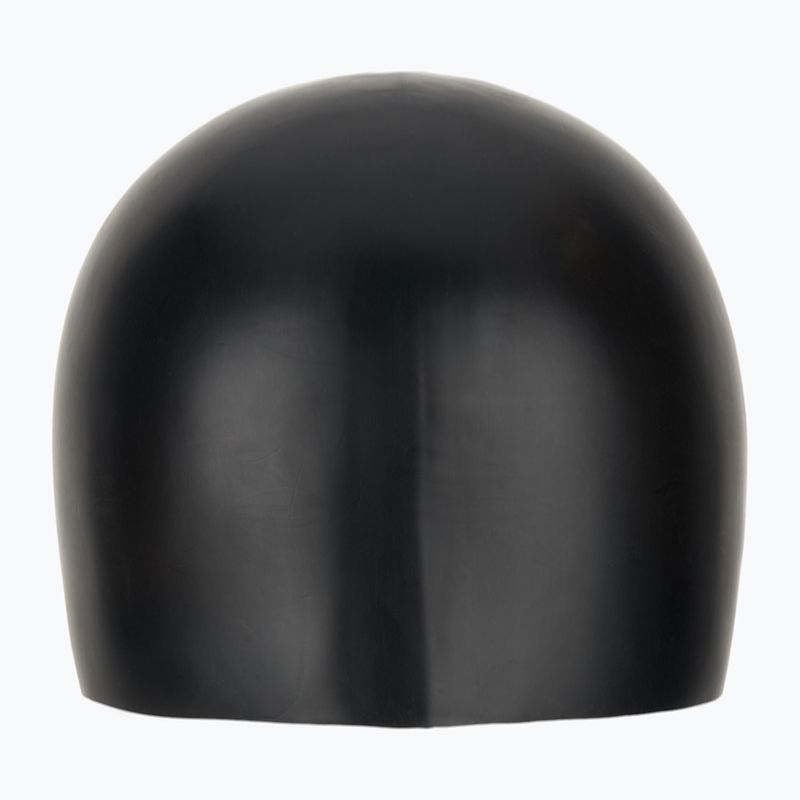 Cuffia TYR in silicone senza rughe per bambini, nero 2