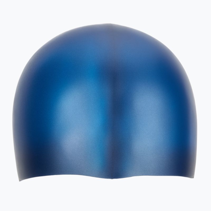 Cuffia TYR in silicone senza rughe per bambini navy 2
