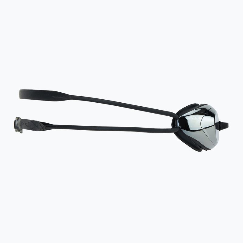 Occhiali da nuoto TYR Blackhawk Racing Mirrored argento/metallo/nero 3