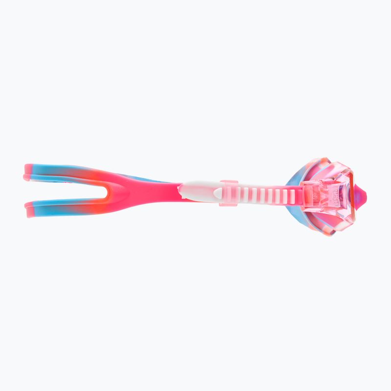 Occhialini da nuoto TYR Swimple Tie Dye Non-Mirrored rosa/rosa/bianco per bambini 3