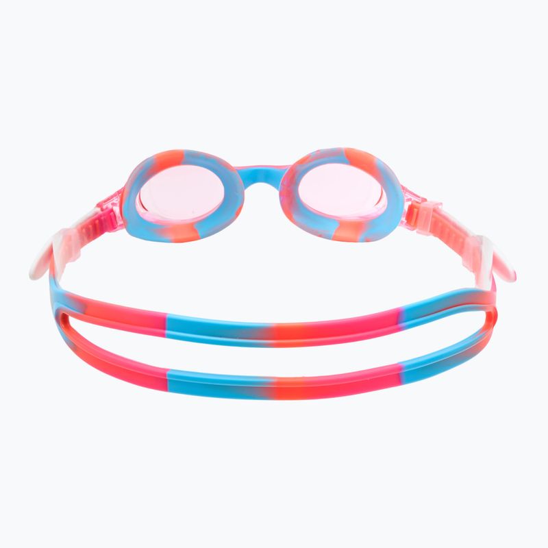 Occhialini da nuoto TYR Swimple Tie Dye Non-Mirrored rosa/rosa/bianco per bambini 4