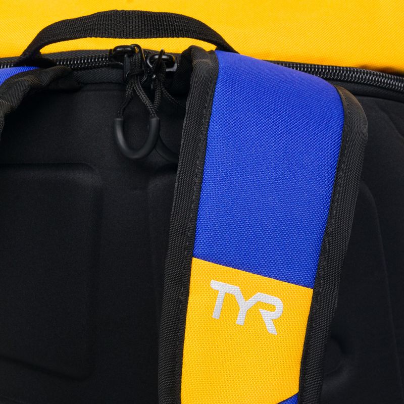 Zaino da nuoto TYR Alliance Team 45 l royal/gold 6