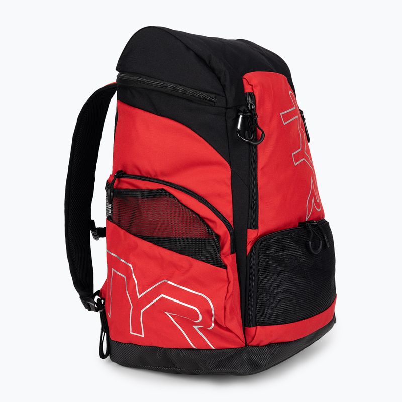 Zaino da nuoto TYR Alliance Team 45 l rosso/nero 2