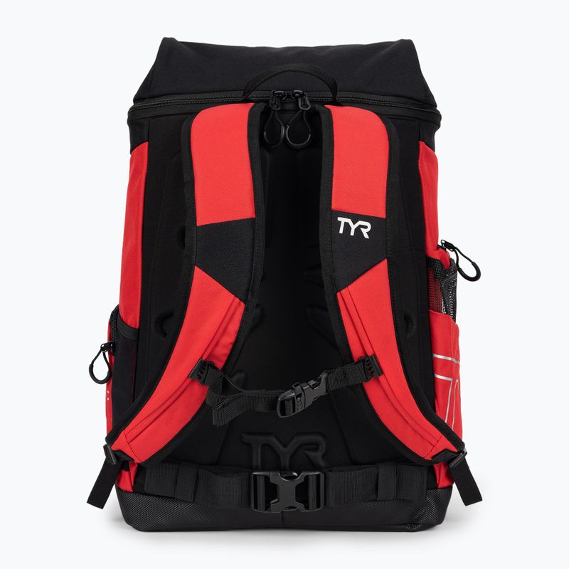 Zaino da nuoto TYR Alliance Team 45 l rosso/nero 3