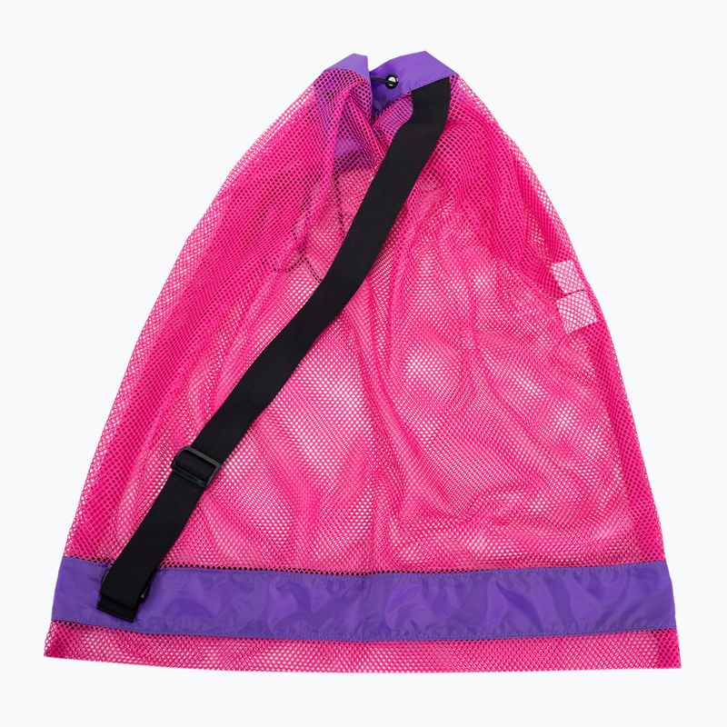 Borsa da nuoto TYR Alliance Mesh Equipment 75 l rosa 2