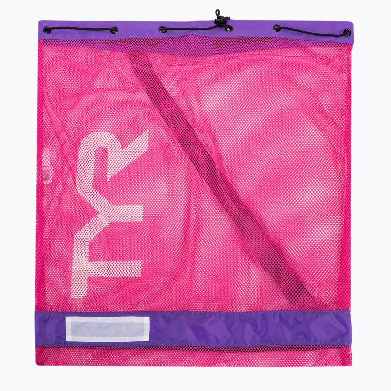 Borsa da nuoto TYR Alliance Mesh Equipment 75 l rosa 3