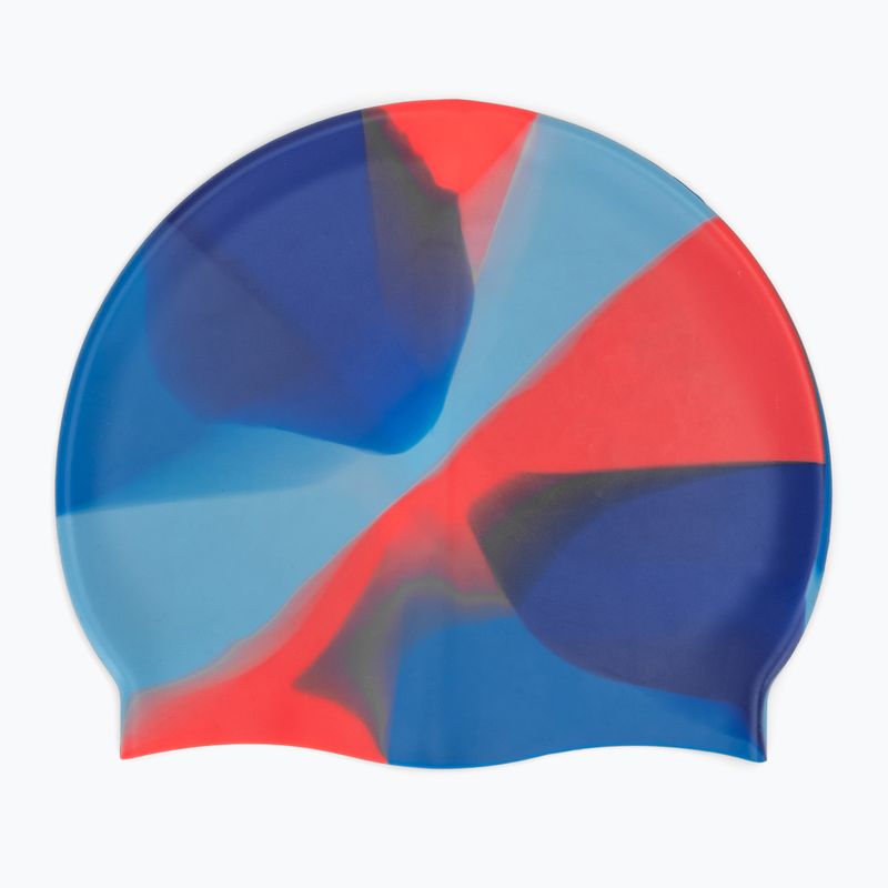 Cuffia da nuoto per bambini TYR Tiedye Silicone Multicolor Jr blue/orange 2