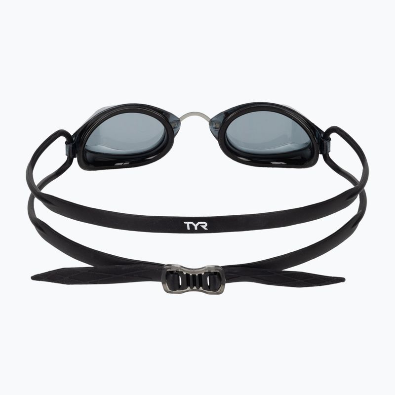 Occhiali da nuoto TYR Tracer-X Racing fumo/nero 5
