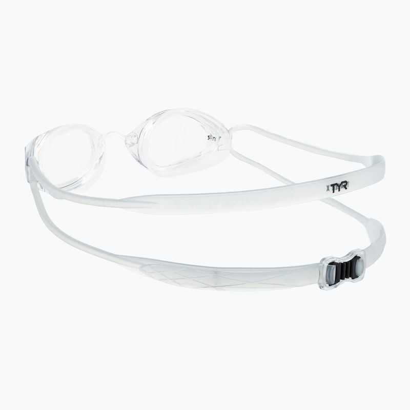Occhiali da nuoto trasparenti TYR Tracer-X Racing 4