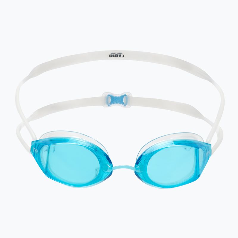 Occhiali da nuoto TYR Tracer-X Racing blu/chiaro 2