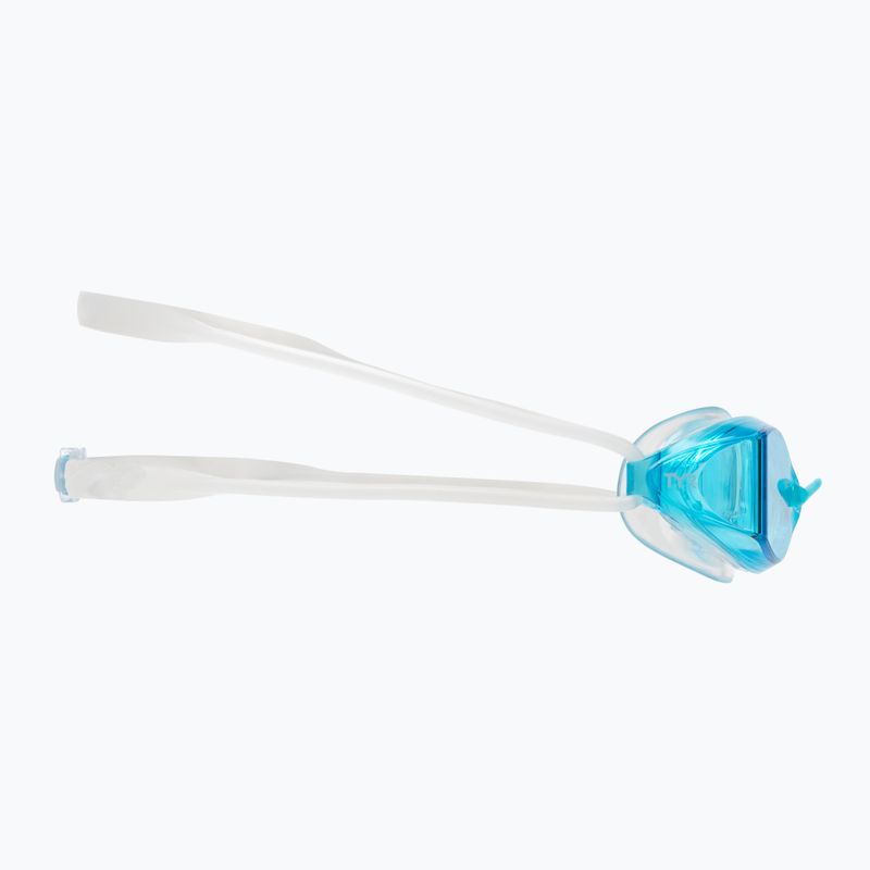 Occhiali da nuoto TYR Tracer-X Racing blu/chiaro 3